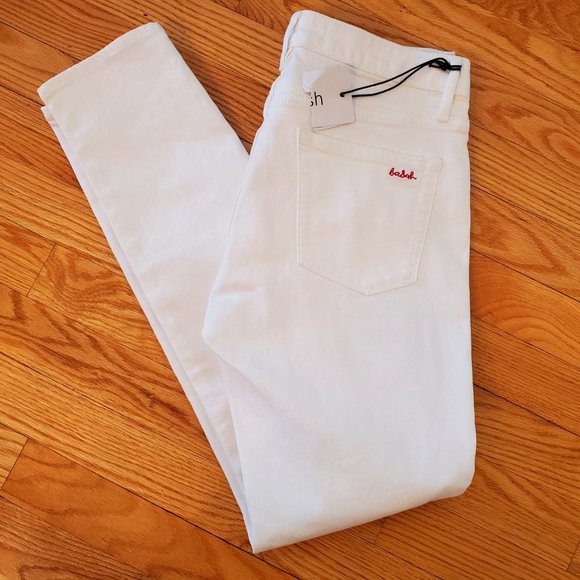 ba&sh Denim - New ba&sh Sanders Ecru Slim Fit Jeans Sz 29